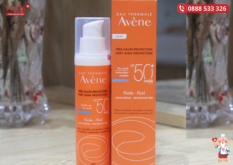 sản phẩm chống nắng Avène Very High Protection Cleanance Sunscreen SPF 50+