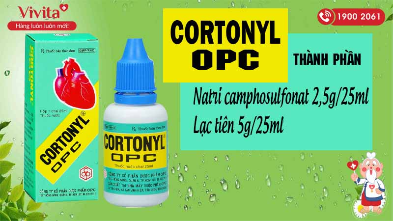 Thành phần thuốc Cortonyl OPC