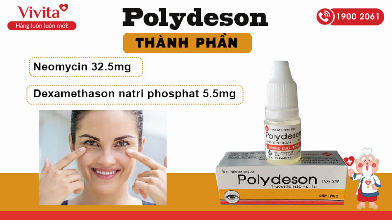 Thành phần của thuốc Polydeson