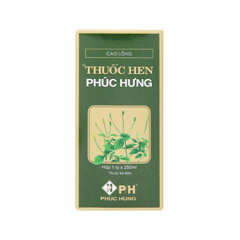 Thuốc trị hen Phúc Hưng | Chai 250ml