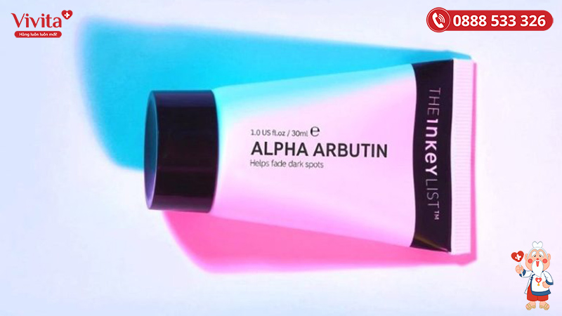 tinh chất The Inkey List Alpha Arbutin Brightening Serum