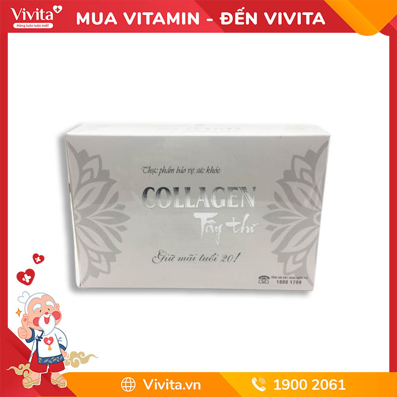 Viên uống TPBVSK Collagen Tây Thi | Hộp 20 Vỉ x 6 Viên