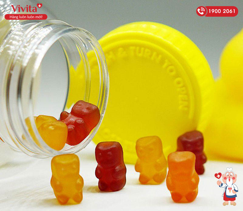 Kẹo gấu L’il Critters Gummy Vites Complete Multivitamin cho Bé kén ăn