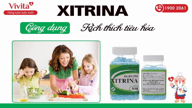 Công dụng của thuốc Xitrina