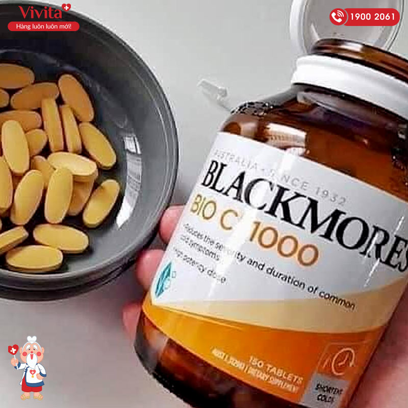Viên Uống Bổ Sung Vitamin C Blackmores Bio C 1000mg (Hộp 150 Viên)