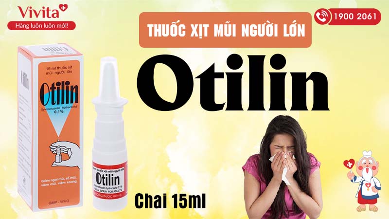 Thuốc xịt mũi Otilin