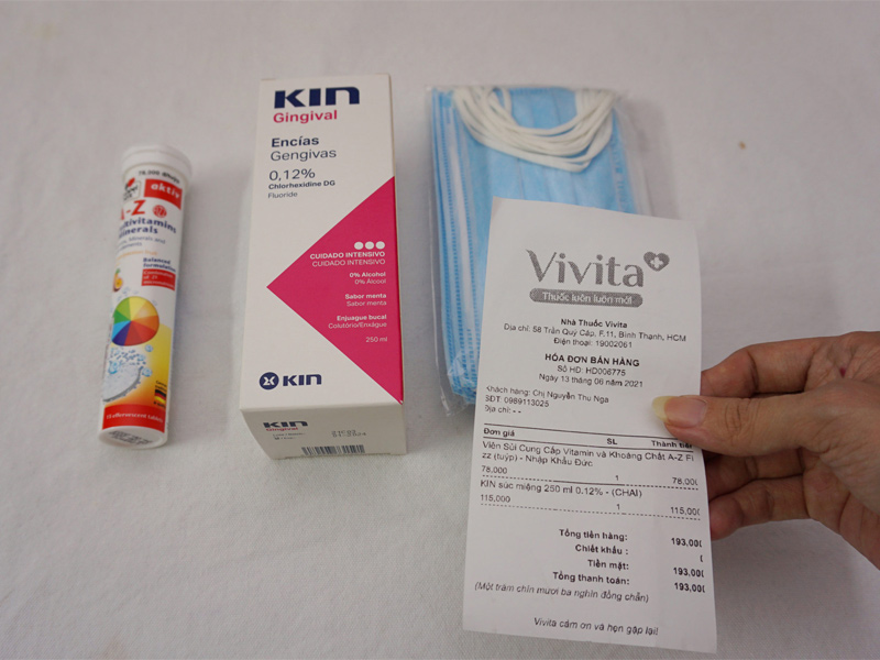 Sản phẩm phòng dịch tại nhà thuốc Vivita