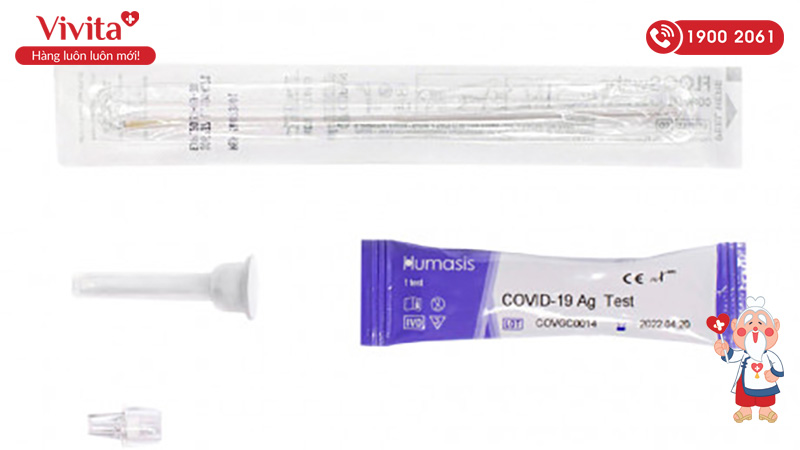 thành phần Bộ kit Humasis COVID-19 Ag Test