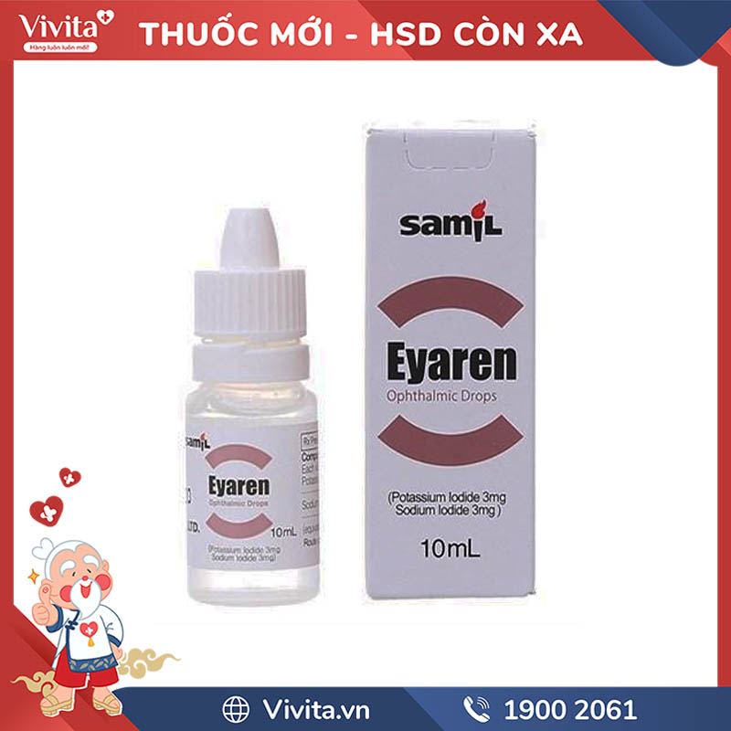 Thuốc nhỏ mắt Eyaren 0.3% 10ml Hàn Quốc