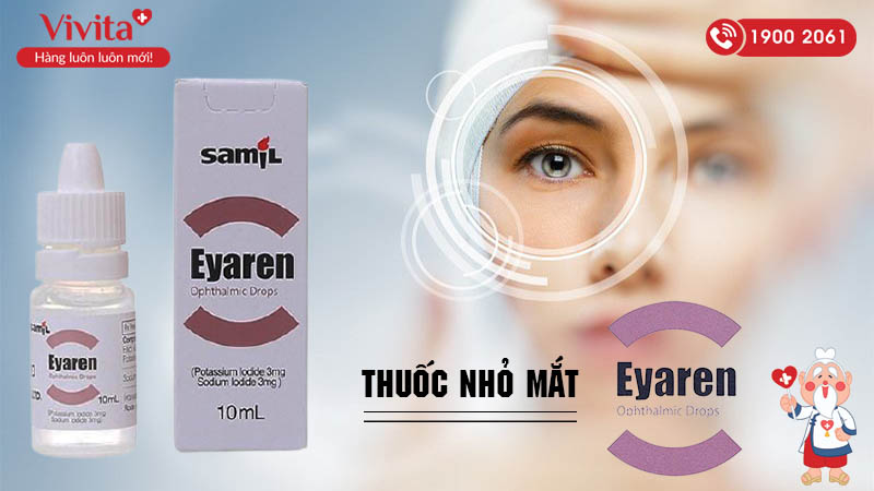 Thuốc nhỏ mắt Eyaren 0,3% Hàn Quốc