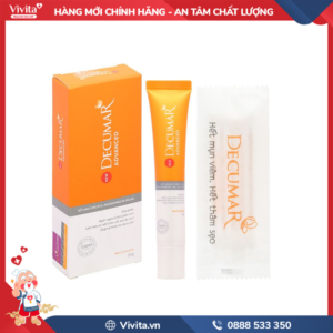 Gel nghệ nano trị mụn Decumar | Tuýp 20g
