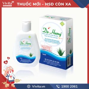 Dung dịch vệ sinh phụ nữ Dạ Hương xanh
