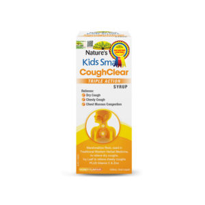 Nature’s Way Kids Smart Cough Clear Triple Action Syrup (Chai 120ml)