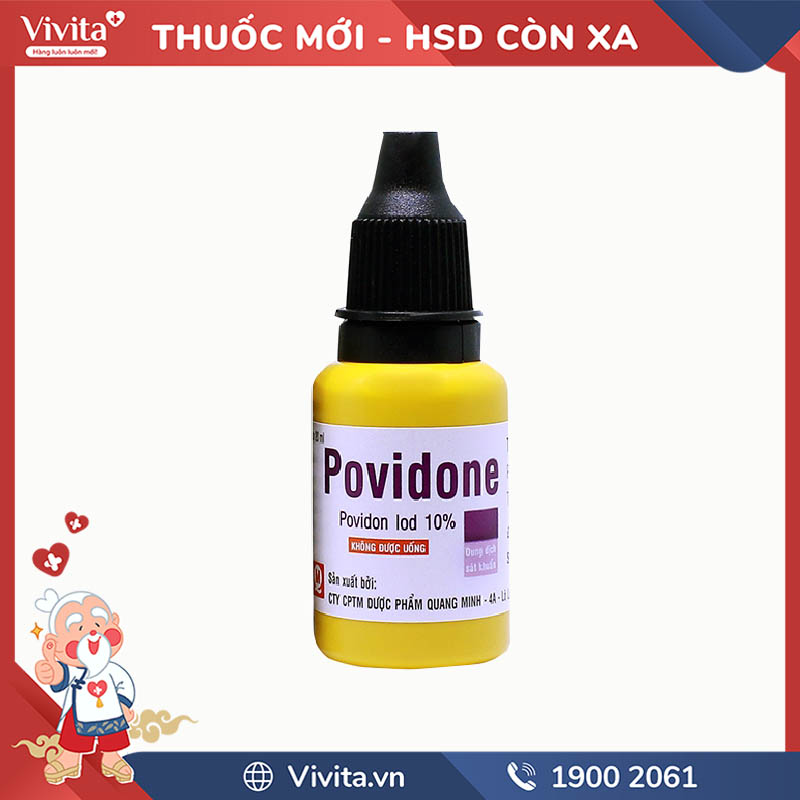 Dung dịch sát trùng Povidone | Chai 20ml