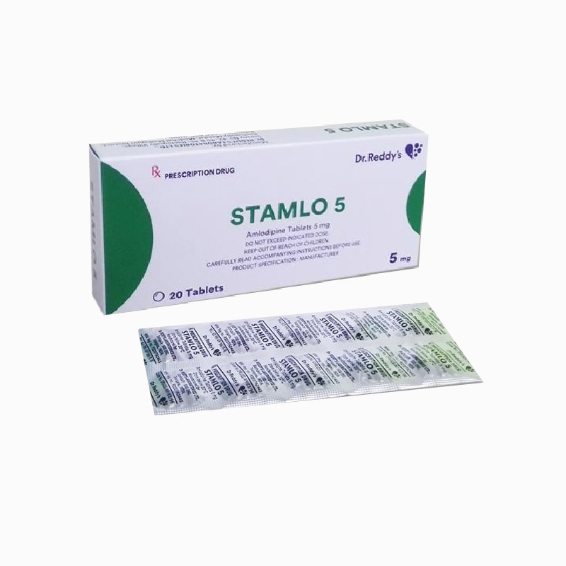 Thuốc trị tăng huyết áp Stamlo 5 | Hộp 20 viên