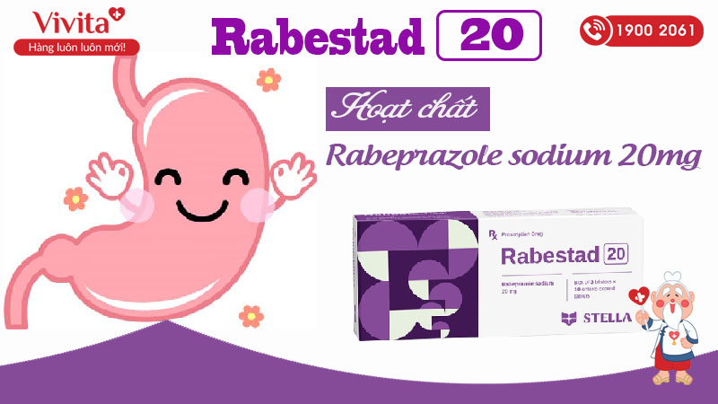 Thành phần của thuốc Rabestad 20