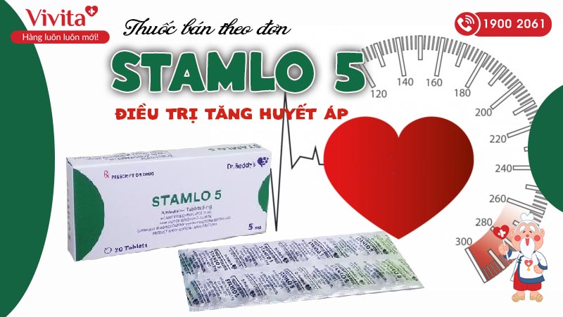 Thuốc trị tăng huyết áp Stamlo 5