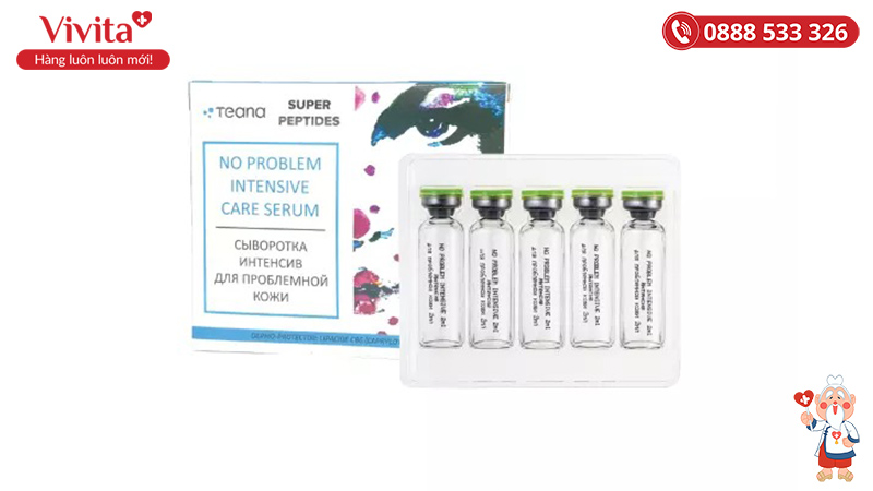 Tinh Chất Teana “Super Peptides” No Problem Intensive Care Serum