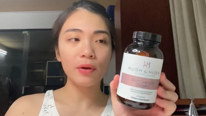người dùng đánh giá Sản phẩm Hush & Hush Skincapsule Clear+