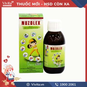 Siro uống bổ sung vitamin Nuzolex