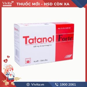 Thuốc giảm đau và hạ sốt Tatanol Forte