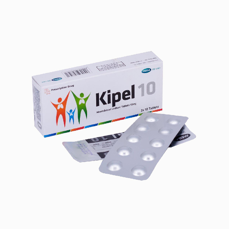 Thuốc trị hen Kipel 10 | Hộp 30 viên