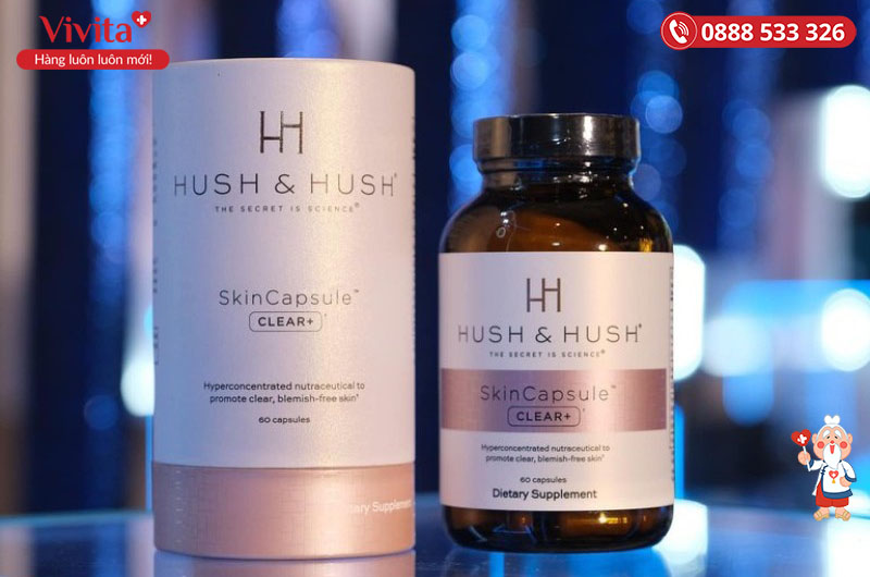 viên uống Hush & Hush Skincapsule Clear+