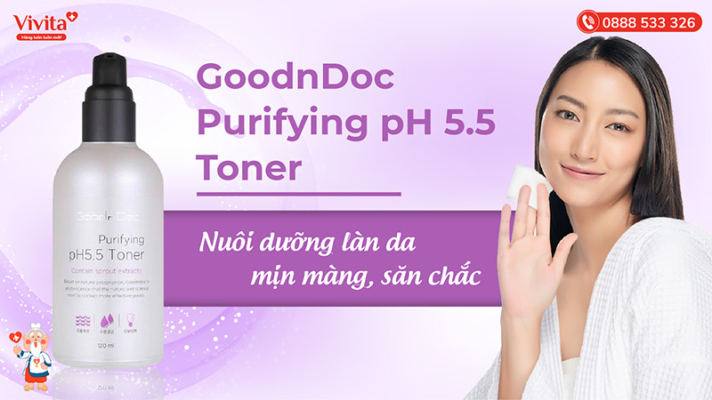 GoodnDoc Purifying pH 5.5 Toner