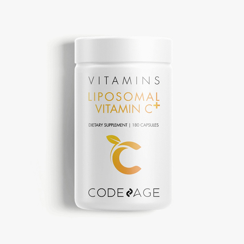 Viên Uống Codeage Liposomal Vitamin C+ (Hộp 180 Viên)
