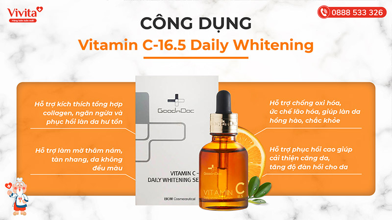 công dụng Goodndoc Vitamin C-16,5