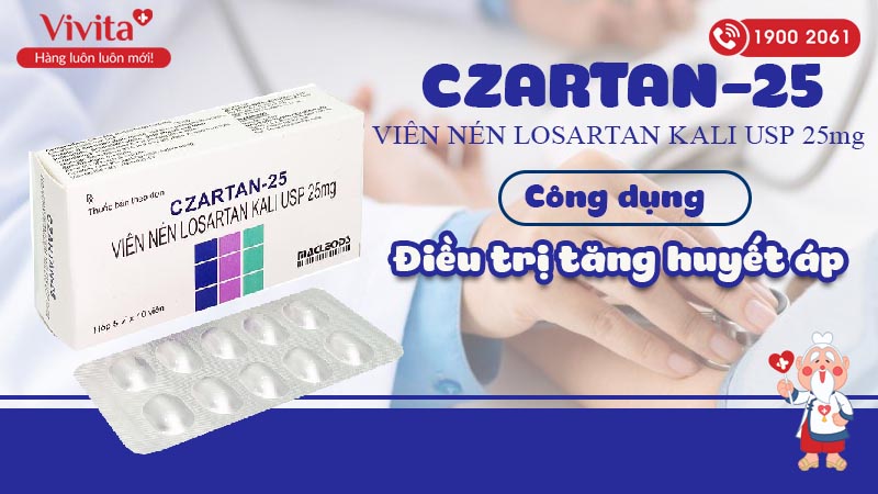 Công dụng của Czartan 25