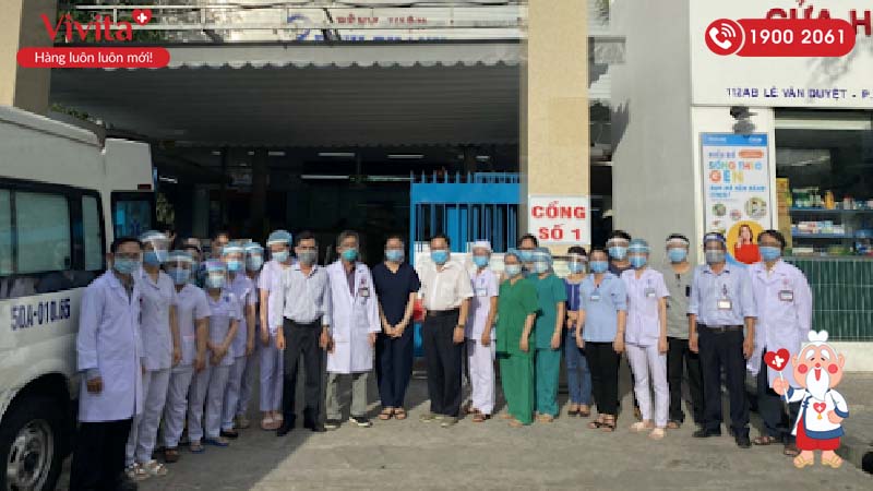 Đội ngũ y bác sĩ Bệnh viện Quận Bình Thạnh