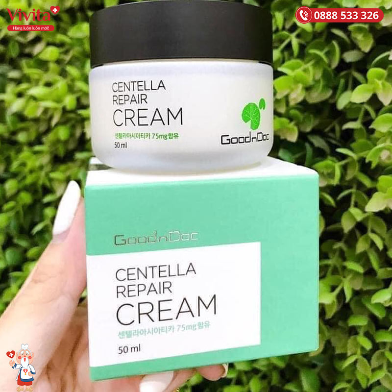 đối tượng sử dụng goodndoc centella repair cream