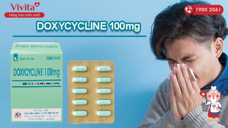 Doxycycline 100mg Mekophar