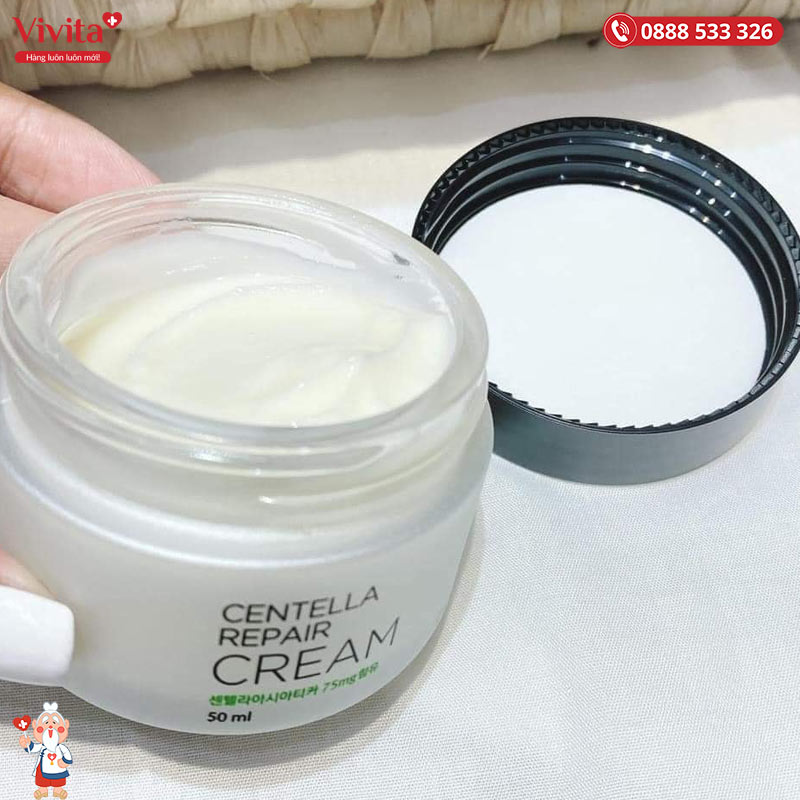 liệu trình sử dụng goodndoc centella repair cream