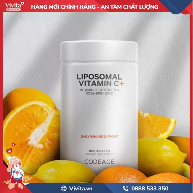 Công dụng Liposomal Vitamin C+