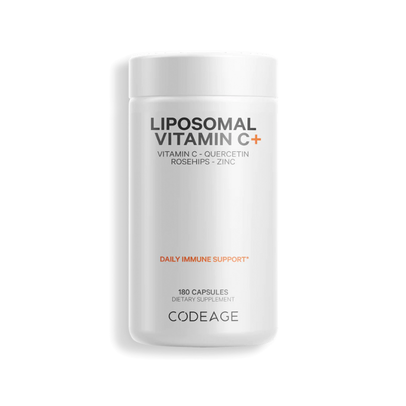 Viên Uống Codeage Liposomal Vitamin C+ (Hộp 180 Viên)