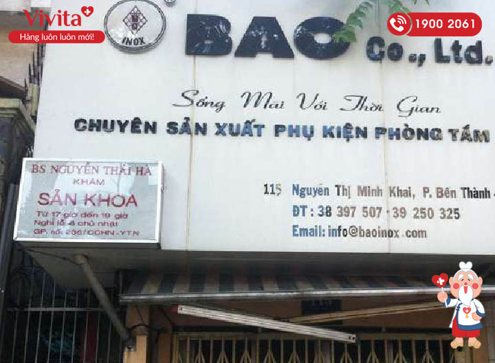 Phòng khám Bác sĩ Nguyễn Thái Hà tại TP.HCM