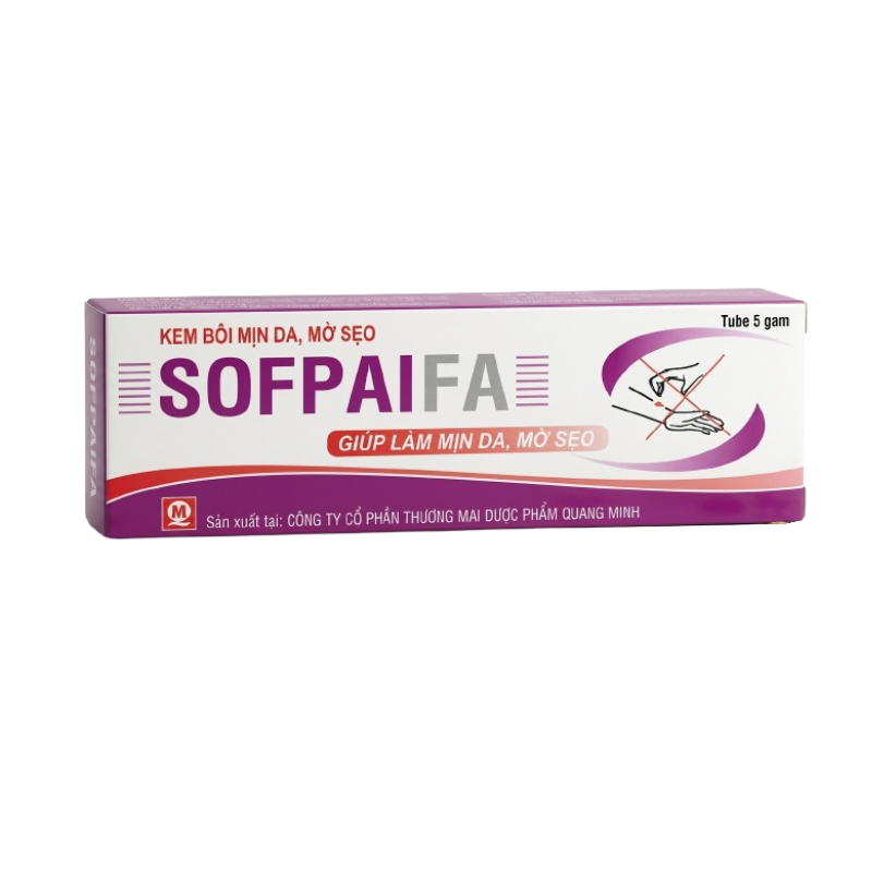 Kem bôi vết ngứa do côn trùng đốt Sofpaifa (Tuýp 5g)