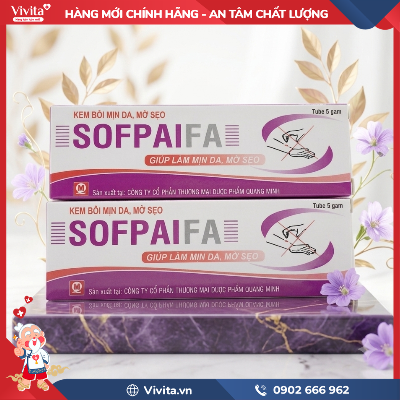 Kem bôi vết ngứa do côn trùng đốt Sofpaifa