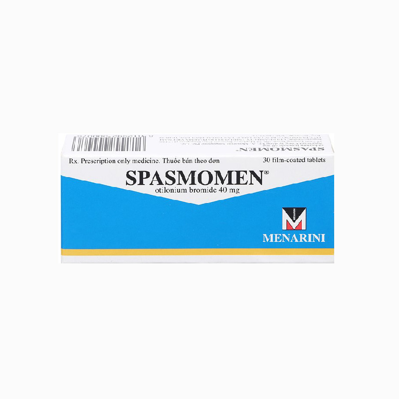Thuốc trị bệnh đại tràng ruột kích thích Spasmomen 40mg | Hộp 30 viên