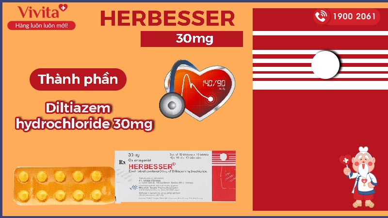 Thành phần của thuốc Herbesser 30mg