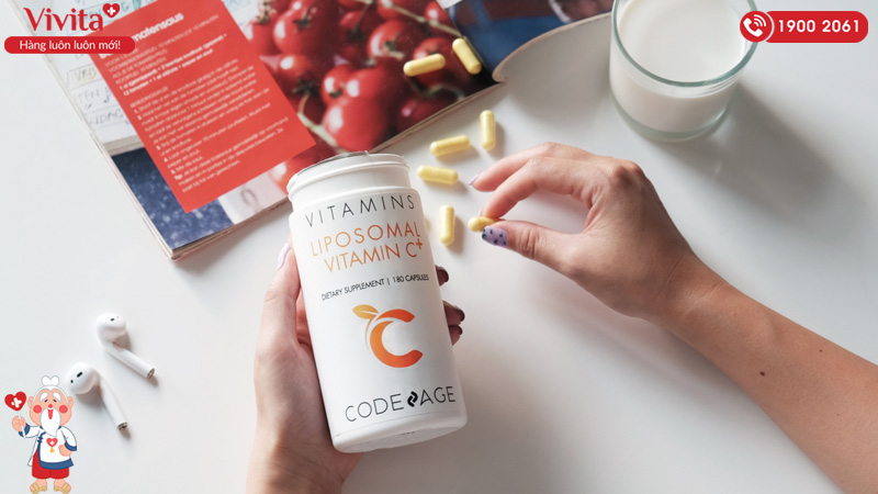 viên uống codeage liposomal vitamin c+