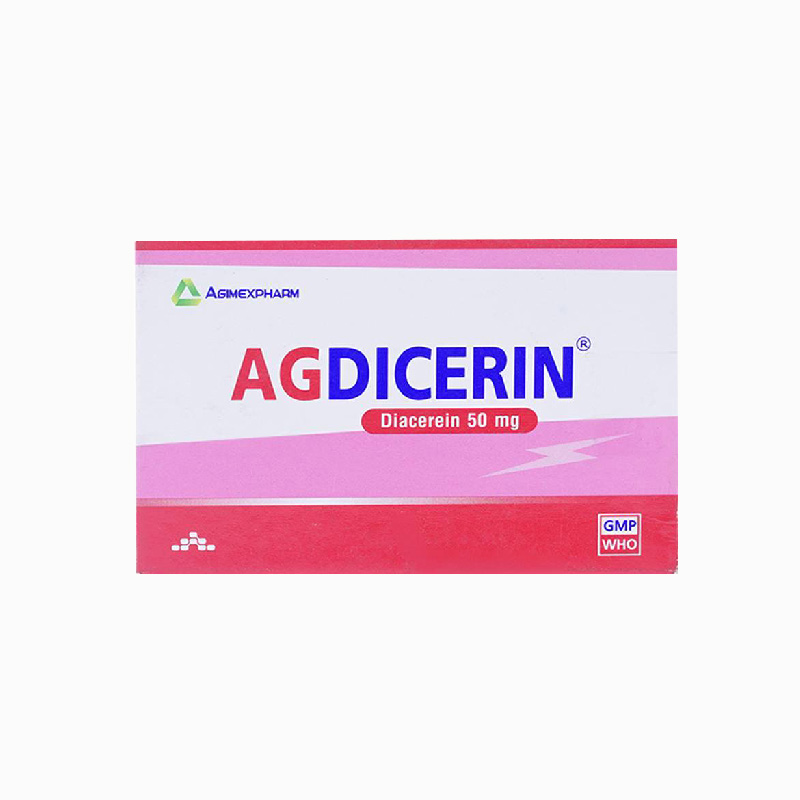 Thuốc trị thoái hóa khớp Agdicerin | Hộp 30 viên