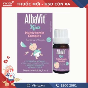 Vitamin tổng hợp cho bé AlbaVit Kids-Multivitamin Complex