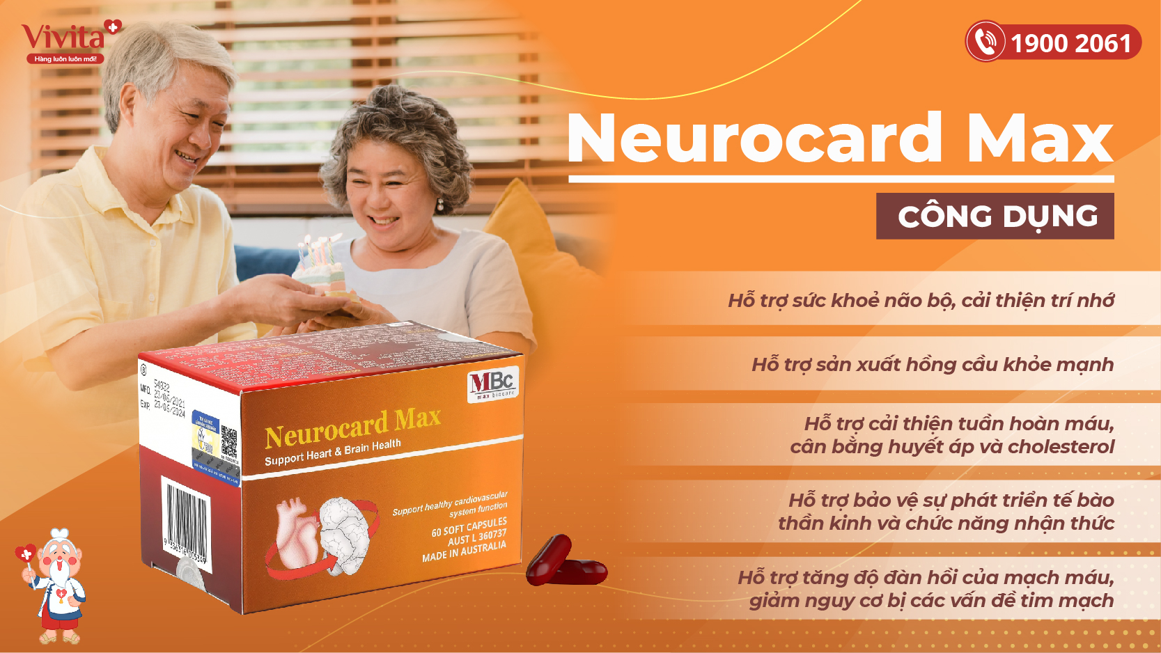 công dụng Neurocard Max