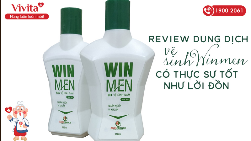 Review dung dịch vệ sinh nam Winmen