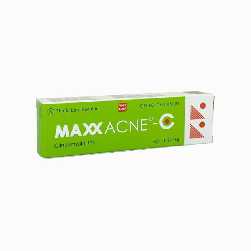 Gel bôi trị mụn Maxxacne C | Tuýp 15g