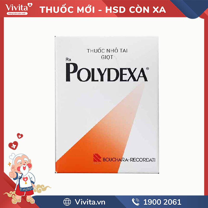 Thuốc nhỏ tai trị viêm tai ngoài Polydexa | Chai 10.5ml