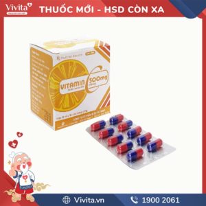 Thuốc Vitamin C 500mg Becamex